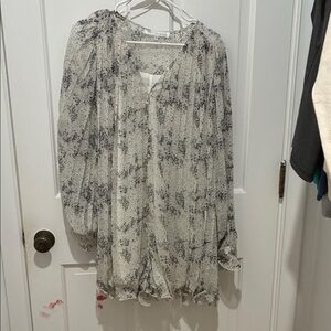 Endless Rose Monochrome Patterned Dress